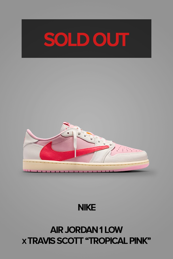 SOLD OUT TROPICAL PINK TRAVIS SCOTT