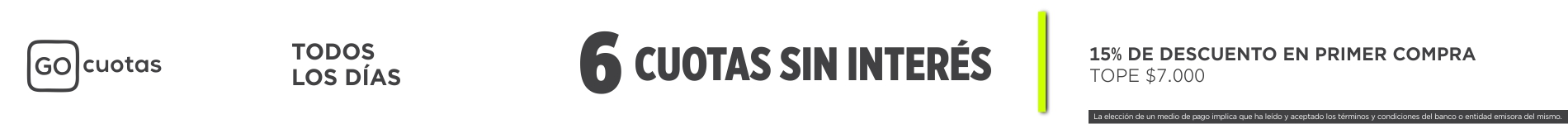 TODOS LOS DIAS GO CUOTAS
