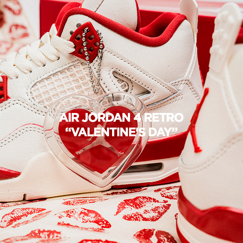 AIR JORDAN 4 SAN VALENTIN