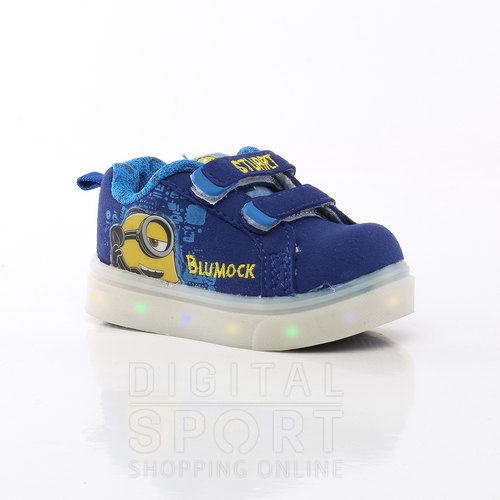 ZAPATILLAS BABY MIL LUCES MINIONS
