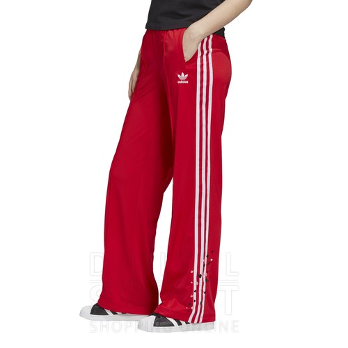 pantalon rojo adidas mujer