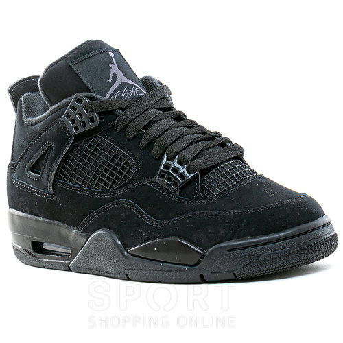 Bota Air Jordan 4 Military Black Boss calçados