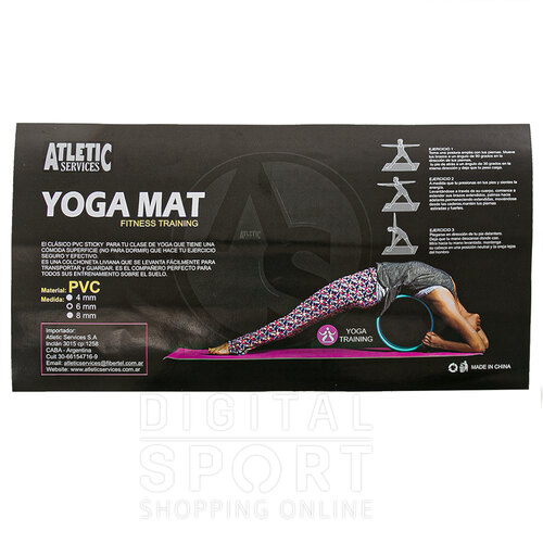 COLCHONETA YOGA 6MM