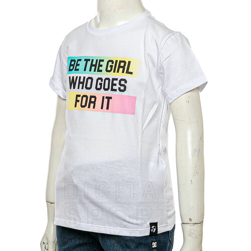REMERA BE THE GIRL KIDS