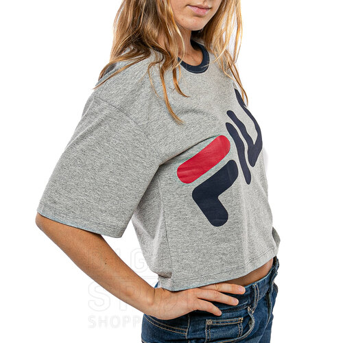 REMERA CROPPED LETTER