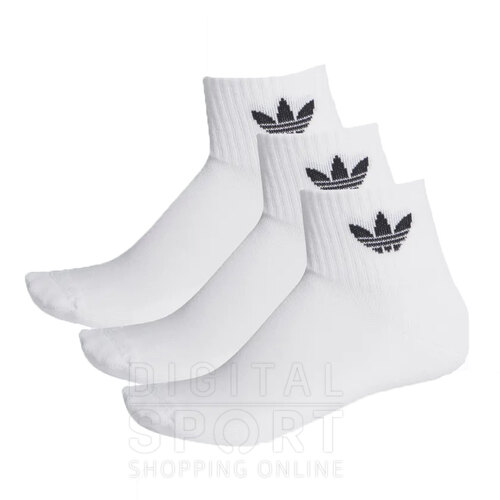 PACK X 3 MEDIAS MID ANKLE