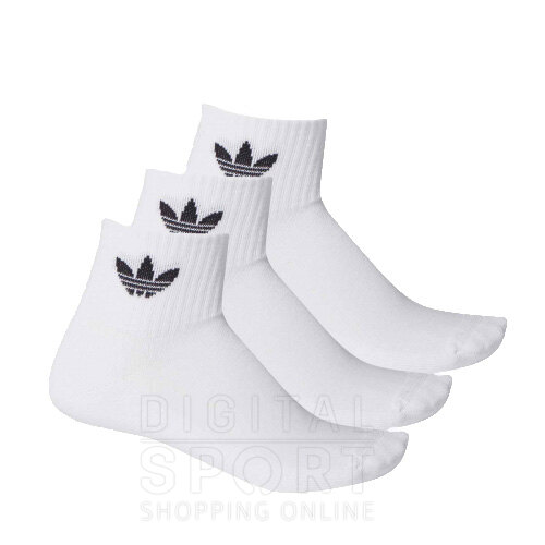 PACK X 3 MEDIAS MID ANKLE