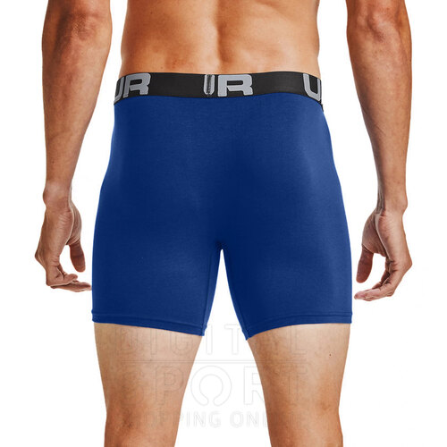 PACK X 3 BOXERS CHARGED COTTON 6INCH
