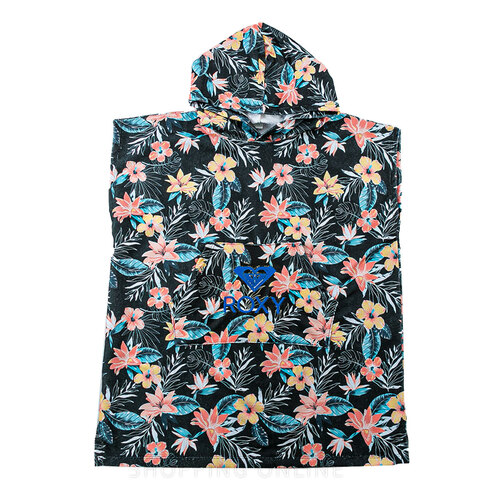 PONCHO TOALLA FLOWERS