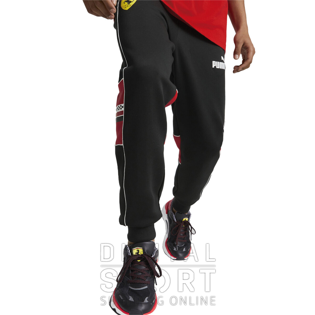 Pantalones deportivos para hombre Scuderia Ferrari Race