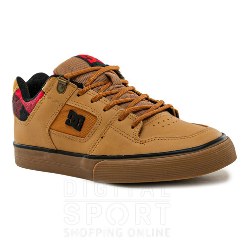 Zapatillas Hombre Dc Shoes Pure Wnt Cuero Urbanas Skate