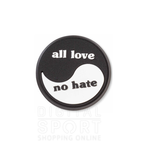 PIN JIBBITZ ALL LOVE NO HATE