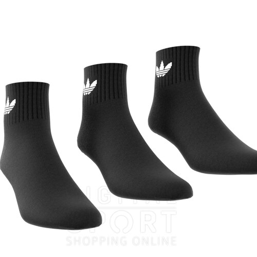 PACK X 3 MEDIAS MID ANKLE