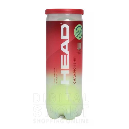 TUBO x 3 PELOTAS HEAD CHAMPIONSHIP