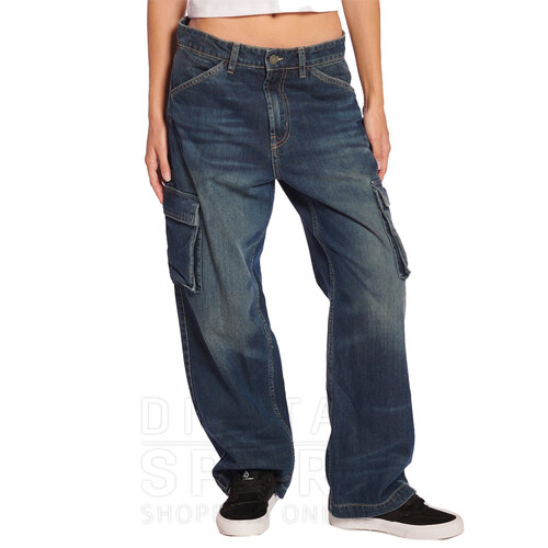 Pantalon Cargo VOLCOM Stone Path - Gris - Taille 36 FR - Neuf Avec étiquettes