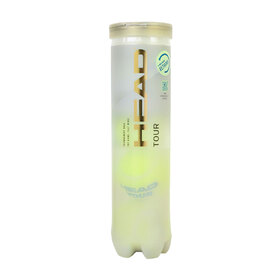 TUBO X 4 PELOTAS TENIS TOUR