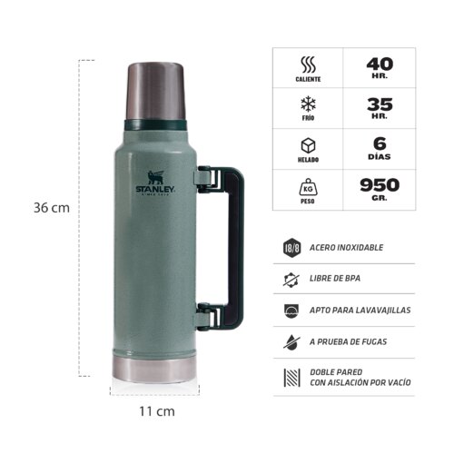 TERMO CLASICO 1.4 LTS. ASA PLEGABLE