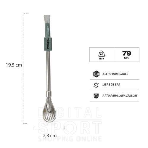 BOMBILLA MATE SPOON