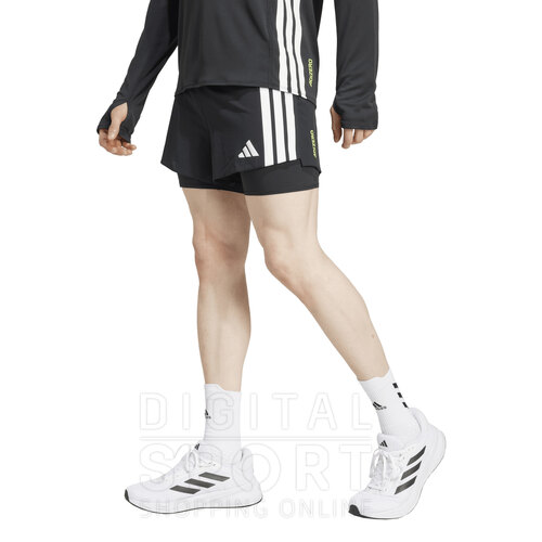 SHORT ADIZERO 2 IN 1