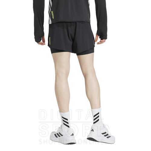 SHORT ADIZERO 2 IN 1