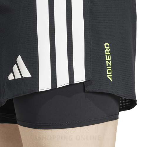 SHORT ADIZERO 2 IN 1
