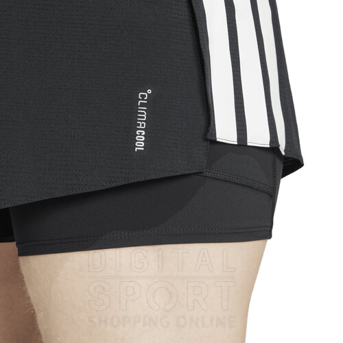 SHORT ADIZERO 2 IN 1