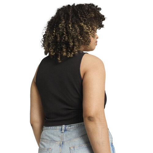 REMERA WARDROBE ESS RIBBED CROP