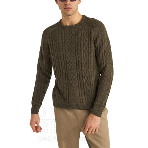 SWEATER MOHAIR FISHERMANS