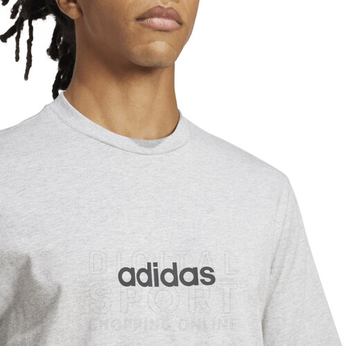 REMERA ESSENTIALS LINEAR SINGLE JERSEY