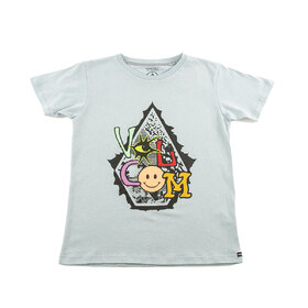 REMERA PRINTS BLUE KIDS