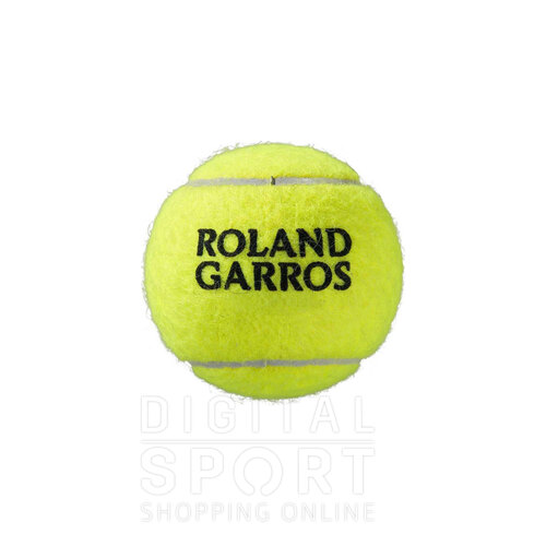 TUBO X 4 PELOTAS ROLAND GARROS CLAY