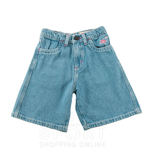 BERMUDA JEAN FLIP WIDE DENIM