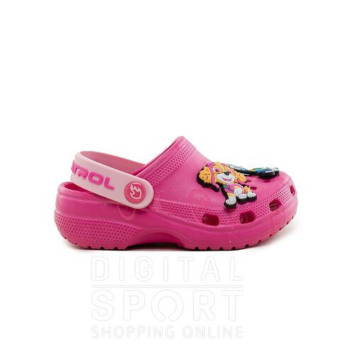 ZUECOS CLOGS PAW PATROL