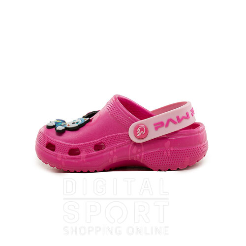 ZUECOS CLOGS PAW PATROL