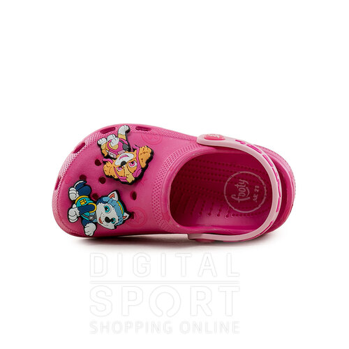 ZUECOS CLOGS PAW PATROL