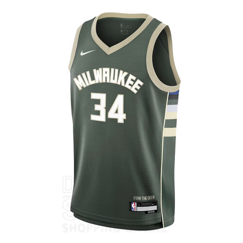 CAMISETA MILWAUKEE BUCKS ICON EDITION