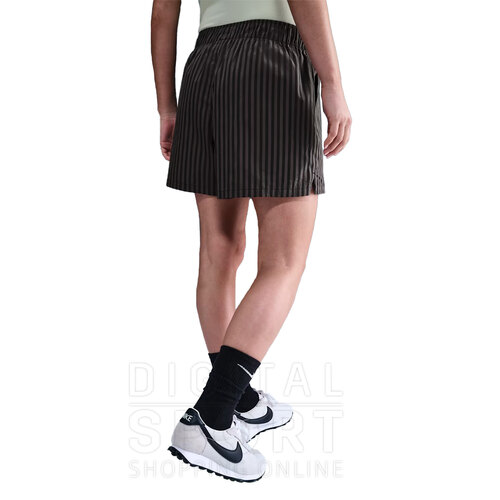 SHORT STRIPE POPPLIN