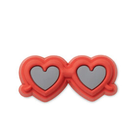 PIN JIBBITZ RED HEART SUNGLASSES