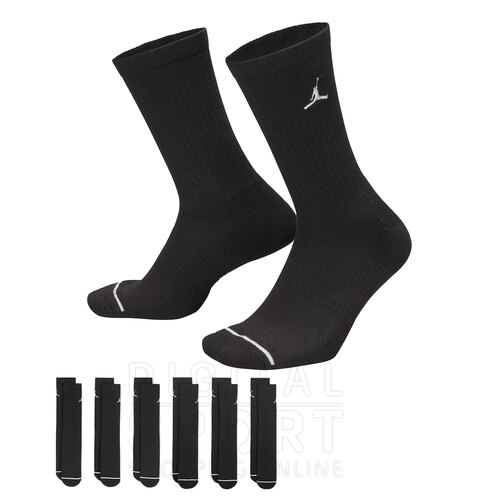 PACK X 6 MEDIAS JORDAN EVERYDAY