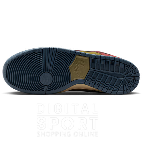 ZAPATILLAS NIKE SB DUNK LOW PRO DARK TEAM RED AND OLIVE FLAK