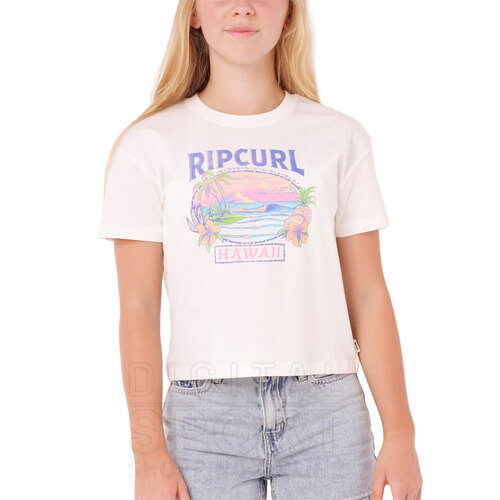 REMERA CROP SUNSET KIDS