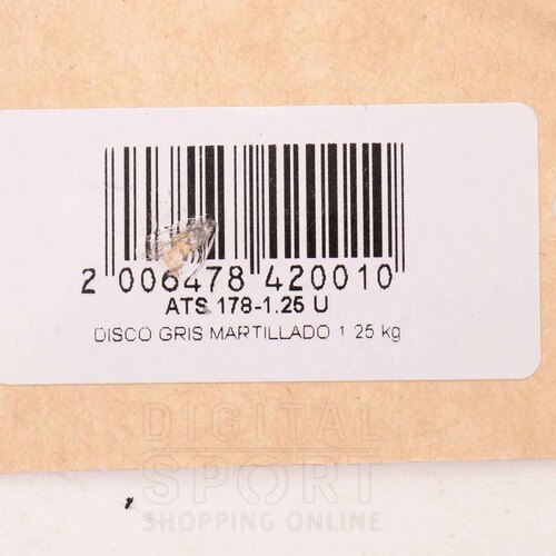 DISCO GRIS MARTILLADO 1.25 KG