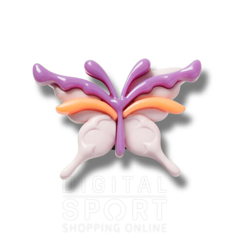 JIBBITZ META COLORFUL BUTTERFLY