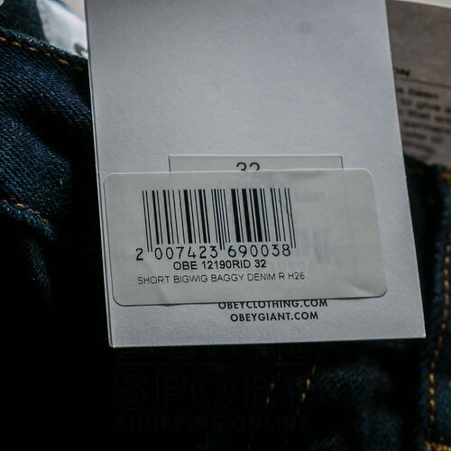 BERMUDA BIGWIG BAGGY DENIM
