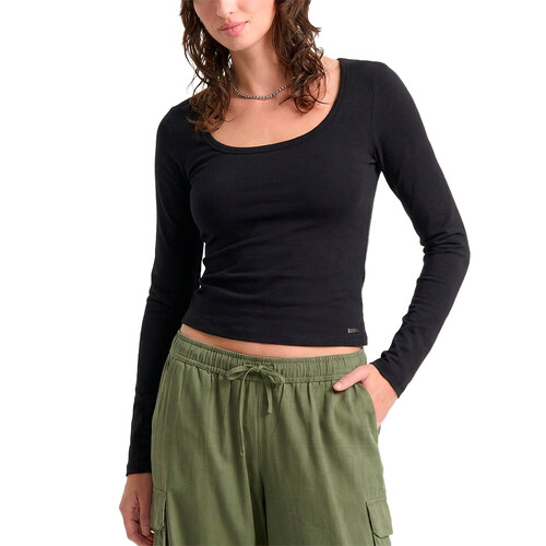 REMERA RIB FLEECE