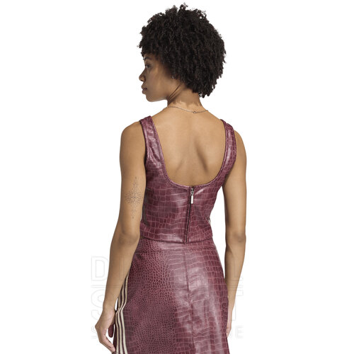 MUSCULOSA PLEATHER CORSET