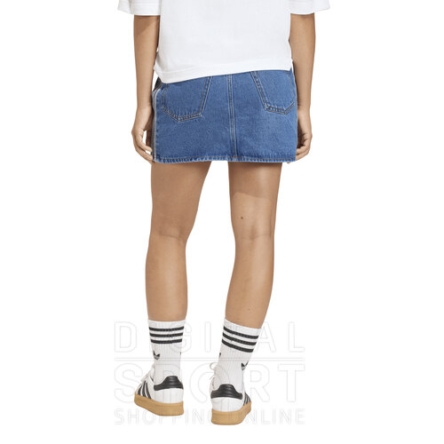 POLLERA DENIM 3 TIRAS