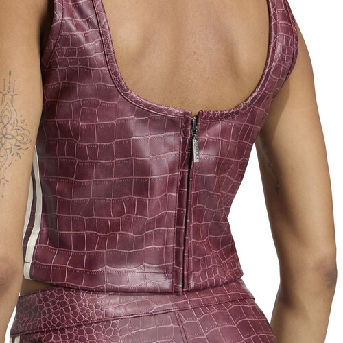 MUSCULOSA PLEATHER CORSET