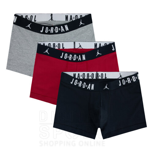 PACK X 3 BOXERS JHM FLIGHT COTTON CORE