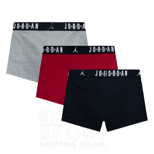 PACK X 3 BOXERS JHM FLIGHT COTTON CORE